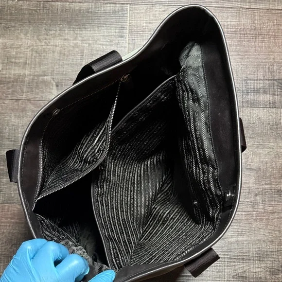 Prada Nylon Olive Green Shoulder bag - Picture 11 of 16